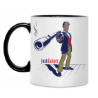 Кружка двухцветная