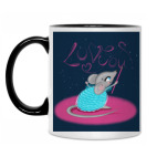 Кружка двухцветная