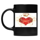 Кружка цветная UV-DTF