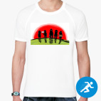 Мужская спортивная футболка