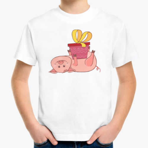 Детская футболка Год кабана