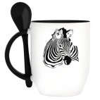 Кружка с ложкой