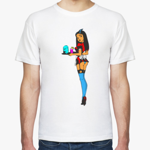 Футболка с принтом Горничная