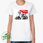 Женская футболка органик