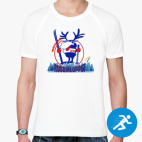 Мужская спортивная футболка