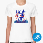 Женская спортивная футболка