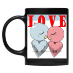 Кружка цветная UV-DTF