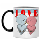 Кружка двухцветная