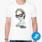 Мужская спортивная футболка