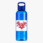 Прозрачная спортивная бутылка