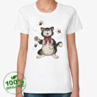 Женская футболка органик