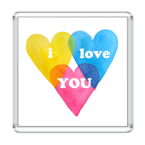 Магнит   I love you!