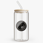 Банка с бамбуковой крышкой