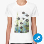 Женская спортивная футболка