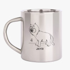 Кружка металлическая