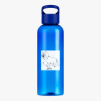 Прозрачная спортивная бутылка