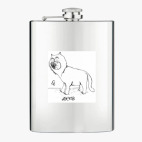 Фляжка стальная