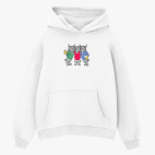 Толстовка худи оверсайз