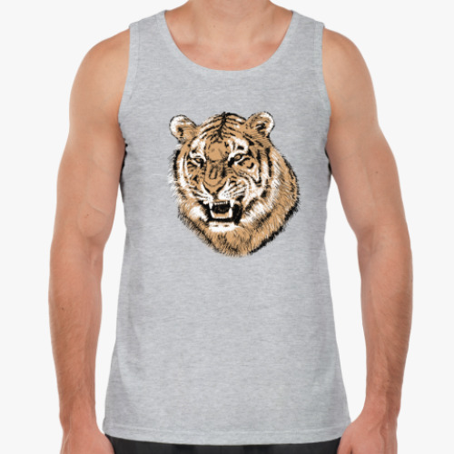 Майка с принтом Тигр