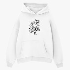 Толстовка худи оверсайз