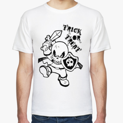 Футболка с принтом TrickOrTreat