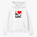 Толстовка худи оверсайз