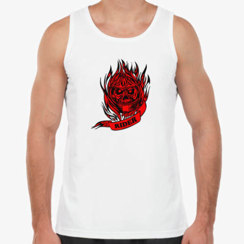 Майка с принтом Ghost rider