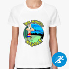 Женская спортивная футболка