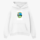 Толстовка худи оверсайз