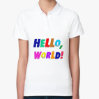 Женская рубашка поло