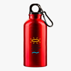 Металлическая бутылка 400 мл UV-DTF