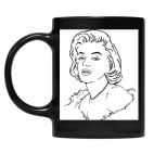 Кружка цветная UV-DTF