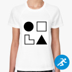 Женская спортивная футболка