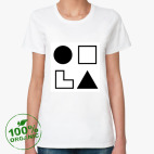 Женская футболка органик