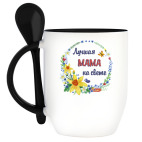 Кружка с ложкой