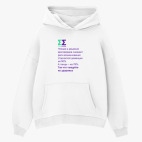 Толстовка худи оверсайз