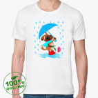 Мужская футболка органик