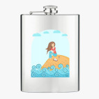 Фляжка стальная