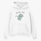 Толстовка худи оверсайз