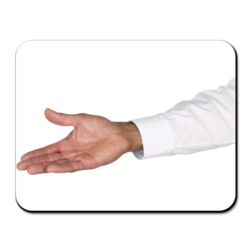 Коврик для мыши с принтом рука