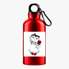 Металлическая бутылка 400 мл UV-DTF