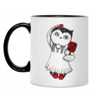 Кружка двухцветная