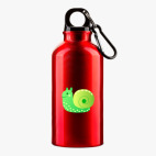 Металлическая бутылка 400 мл UV-DTF