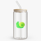 Банка с бамбуковой крышкой