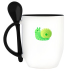 Кружка с ложкой