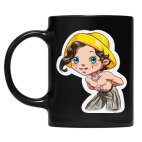 Кружка цветная UV-DTF