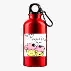 Металлическая бутылка 400 мл UV-DTF