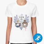 Женская спортивная футболка