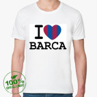 Футболка из органик-хлопка I Love Barca