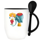 Кружка с ложкой